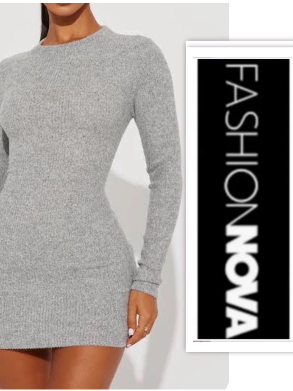 Fashion Nova Never Basic Mini Dress